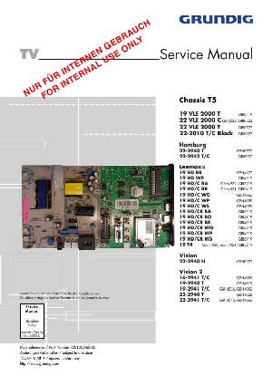 Сервисная инструкция Grundig 19VLE2000T ― Manual-Shop.ru