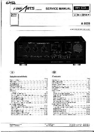 Service manual Grundig A9009 ― Manual-Shop.ru