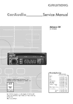 Service manual Grundig ADVANCE-CD ― Manual-Shop.ru