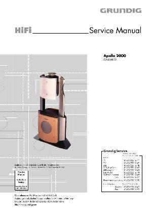 Service manual Grundig APOLLO 2000 ― Manual-Shop.ru