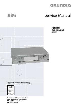 Service manual Grundig AVR-4300DD XENARO ― Manual-Shop.ru