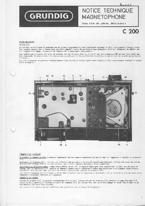 Service manual Grundig C200 ― Manual-Shop.ru
