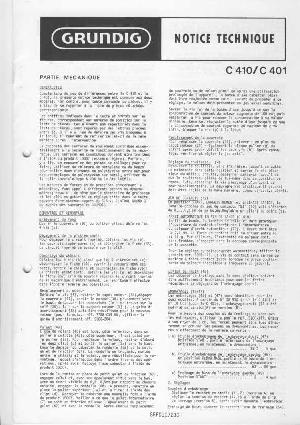 Service manual Grundig C401, C410 ― Manual-Shop.ru