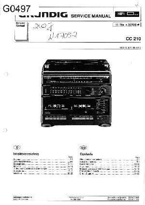 Service manual Grundig CC-210 ― Manual-Shop.ru