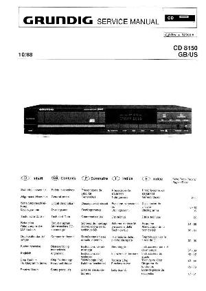 Service manual Grundig CD-8150  ― Manual-Shop.ru