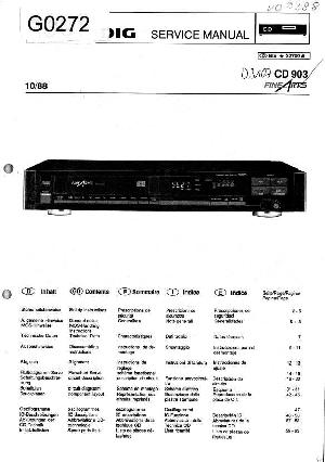 Сервисная инструкция Grundig CD-903  ― Manual-Shop.ru