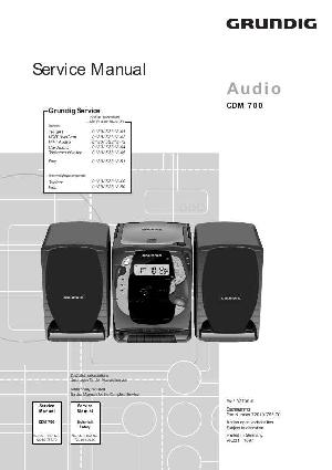 Service manual Grundig CDM-700 ― Manual-Shop.ru
