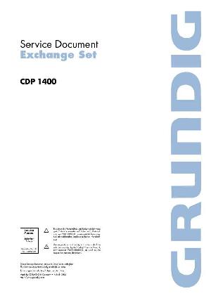 Service manual Grundig CDP-1400 ― Manual-Shop.ru