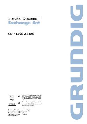 Service manual Grundig CDP-1420, AS160 ― Manual-Shop.ru