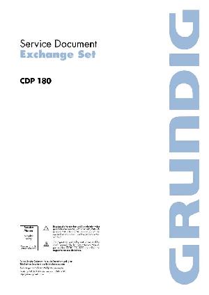 Service manual Grundig CDP-180 ― Manual-Shop.ru