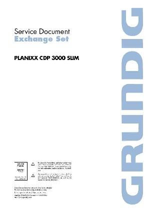 Service manual Grundig CDP-3000SLIM PLANIXX ― Manual-Shop.ru
