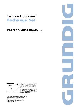 Service manual Grundig CDP-4103 ― Manual-Shop.ru