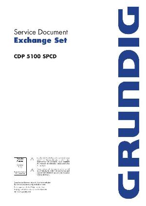 Service manual Grundig CDP-5100SPCD ― Manual-Shop.ru