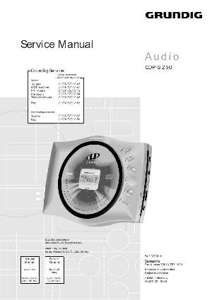 Service manual Grundig CDP-S250 ― Manual-Shop.ru