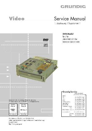 Сервисная инструкция Grundig DVD-MODUL ― Manual-Shop.ru