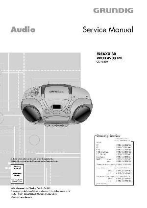 Service manual Grundig FREAXX-30, RRCD-4203 ― Manual-Shop.ru