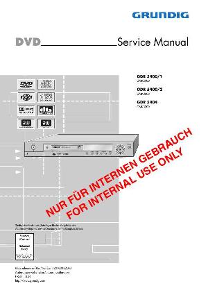 Сервисная инструкция Grundig GDR-5400, GDR-5404 ― Manual-Shop.ru