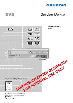 Сервисная инструкция Grundig GDR-6460VCR ― Manual-Shop.ru