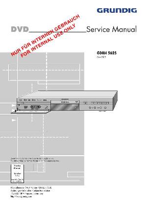 Сервисная инструкция Grundig GDRH-5625 ― Manual-Shop.ru