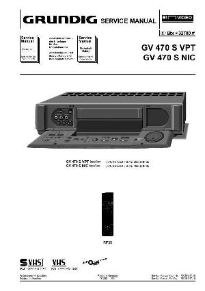 Сервисная инструкция Grundig GV-470S ― Manual-Shop.ru