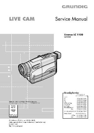 Сервисная инструкция Grundig LC-1150 LIVANCE ― Manual-Shop.ru