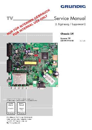 Сервисная инструкция GRUNDIG LCD49-7710BS LENARO-19 ― Manual-Shop.ru