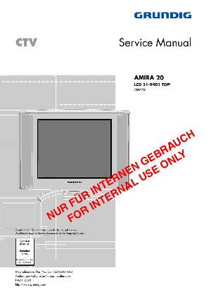 Сервисная инструкция Grundig LCD51-9401TOP AMIRA 20 ― Manual-Shop.ru