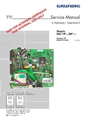 Сервисная инструкция GRUNDIG LW49-7710BS LENARO-19 ― Manual-Shop.ru