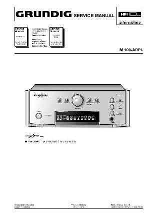 Сервисная инструкция Grundig M-100-ADPL ― Manual-Shop.ru