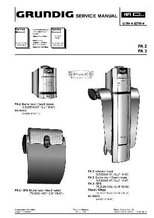 Service manual Grundig PA2-PA3 ― Manual-Shop.ru