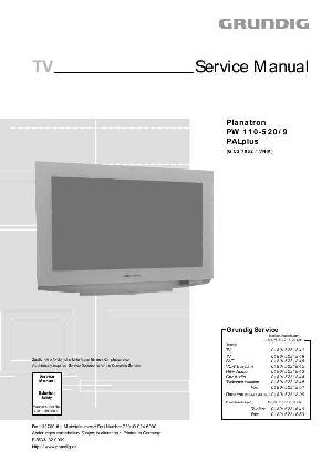 Сервисная инструкция Grundig PW110-520 ― Manual-Shop.ru