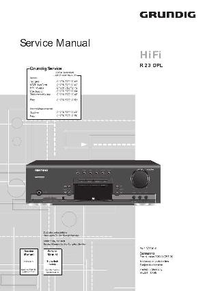 Сервисная инструкция Grundig R23DPL ― Manual-Shop.ru