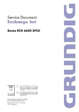 Service manual Grundig RCD-6600SPCD BEEZZ ― Manual-Shop.ru