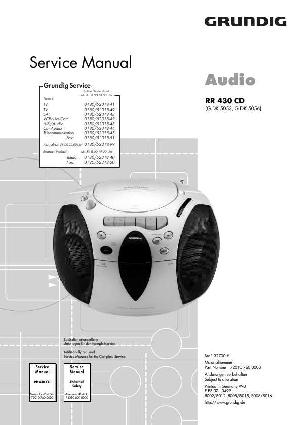 Service manual Grundig RR-430CD ― Manual-Shop.ru