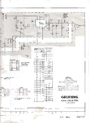 Сервисная инструкция Grundig SONOCLOCK 800 ― Manual-Shop.ru