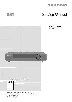 Сервисная инструкция Grundig STR7100FR ― Manual-Shop.ru