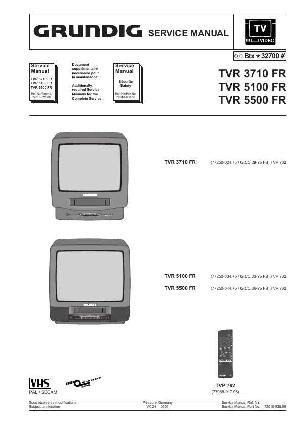 Service manual Grundig TVR-3710FR, TVR-5100FR, TVR-5500FR ― Manual-Shop.ru