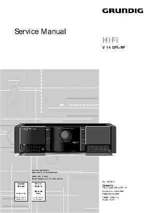 Сервисная инструкция Grundig V14DPLRF ― Manual-Shop.ru