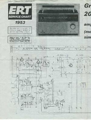 Сервисная инструкция Grundig YACHT BOY 208 ― Manual-Shop.ru