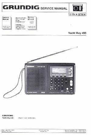 Сервисная инструкция Grundig YACHT-BOY-400 ― Manual-Shop.ru