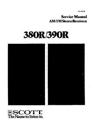 Service manual H.H.Scott 380R, 390R ― Manual-Shop.ru