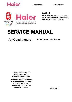Service manual Haier H2SM-9 12 H03R2 series ― Manual-Shop.ru