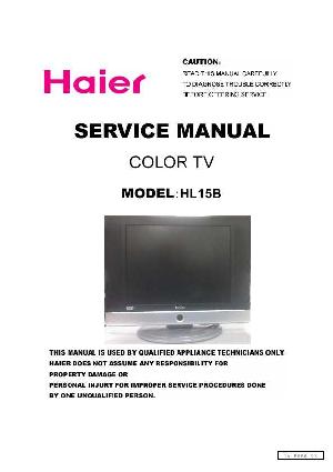 Service manual Haier HL15B ― Manual-Shop.ru