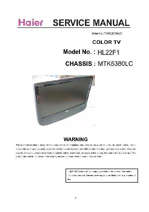 Сервисная инструкция Haier HL22F1 ― Manual-Shop.ru