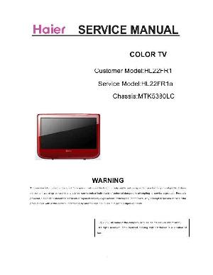 Сервисная инструкция Haier HL22FR1 ― Manual-Shop.ru