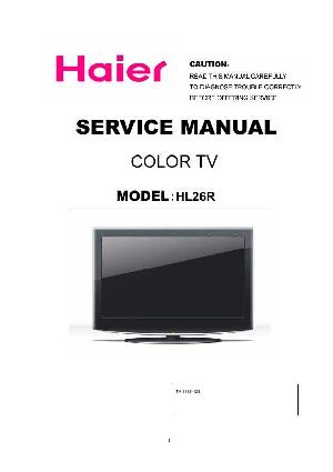 Service manual Haier HL26R ― Manual-Shop.ru
