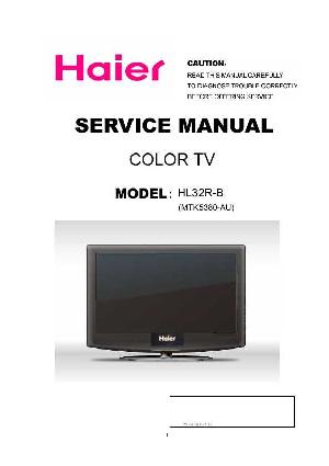 Service manual Haier HL32R-B ― Manual-Shop.ru