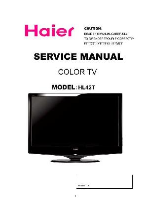 Service manual Haier HL42T ― Manual-Shop.ru