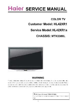 Service manual Haier HL42XR1 ― Manual-Shop.ru