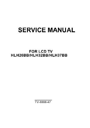Service manual Haier HLH26BB, HLH32BB, HLH37BB ― Manual-Shop.ru
